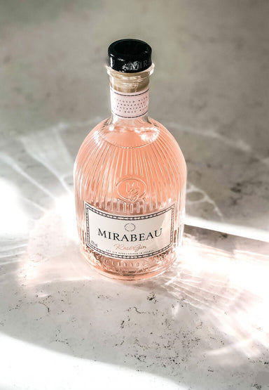 Mirabeau Dry Rosé Gin - With Light