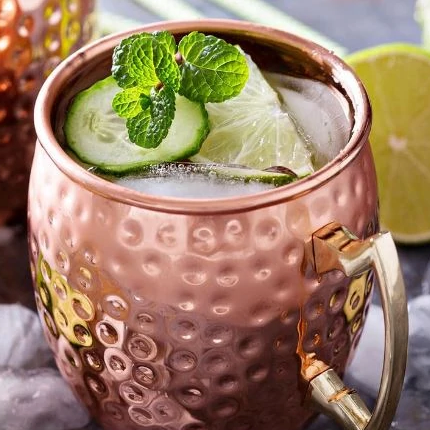 Why use copper mugs for your Moscow mule?