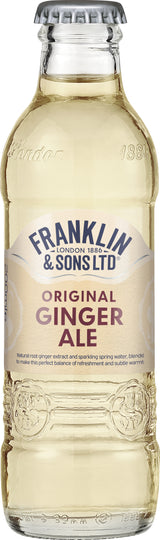 Franklin & Sons Ginger Ale (24 x 200 ml Bottles)