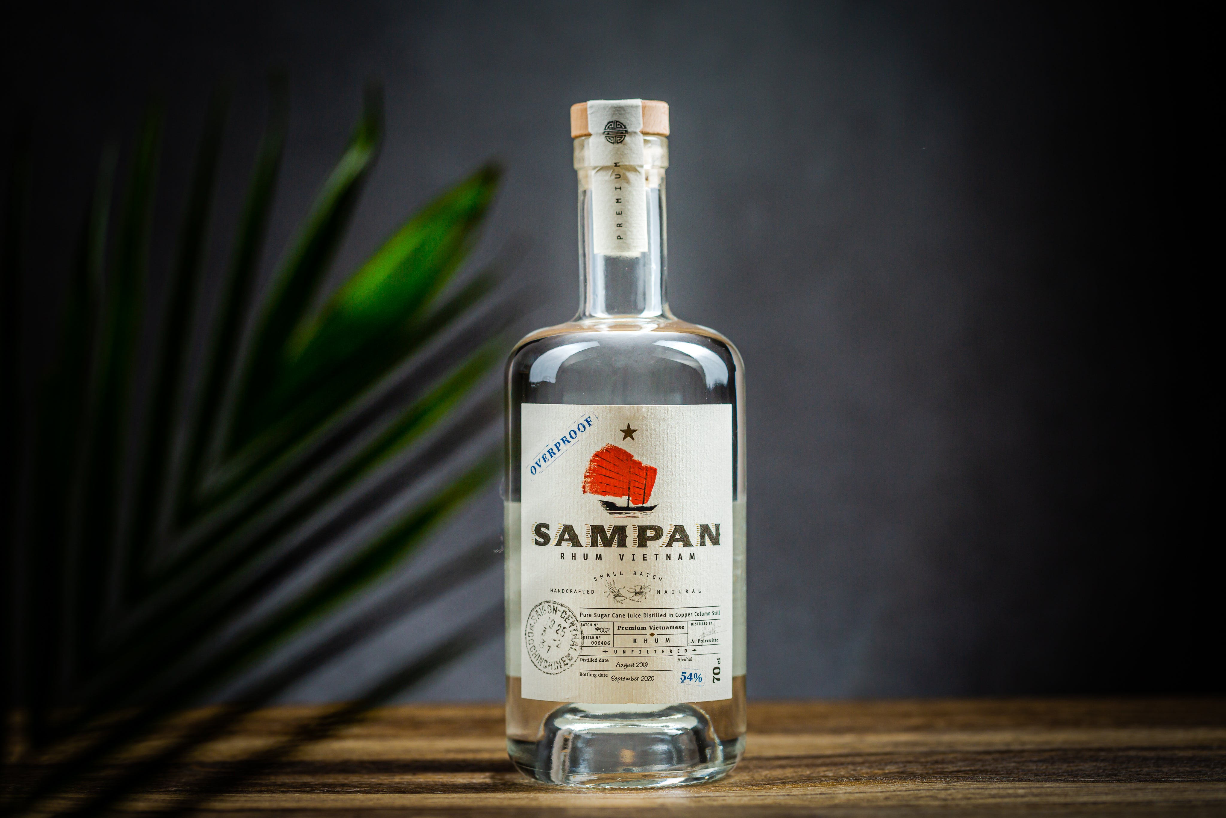 Sampan Overproof White Rhum