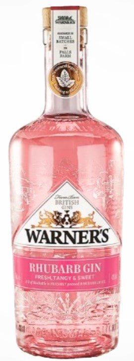 Warner's Rhubarb Gin 70CL 40%