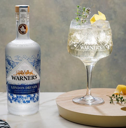 Warner's London Dry Gin 70CL 40%