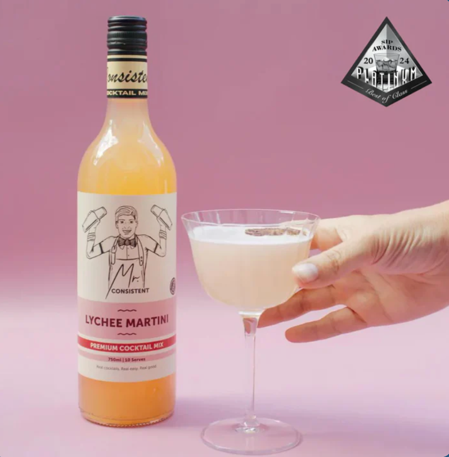 MR CONSISTENT LYCHEE MARTINI MIXER 75CL 0%