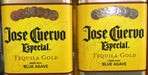 Jose Cuervo Especial Reposado Tequila Half Bottle (37.5 CL) - Close up