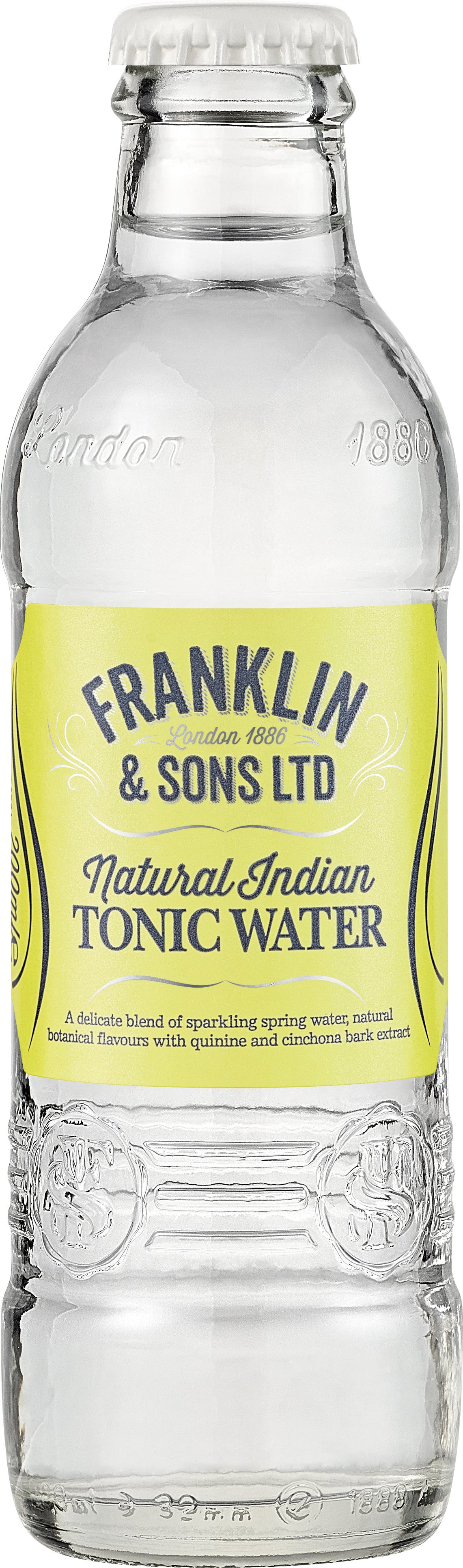 Franklin & Sons Indian Tonic Water (24 x 200ml bottles)