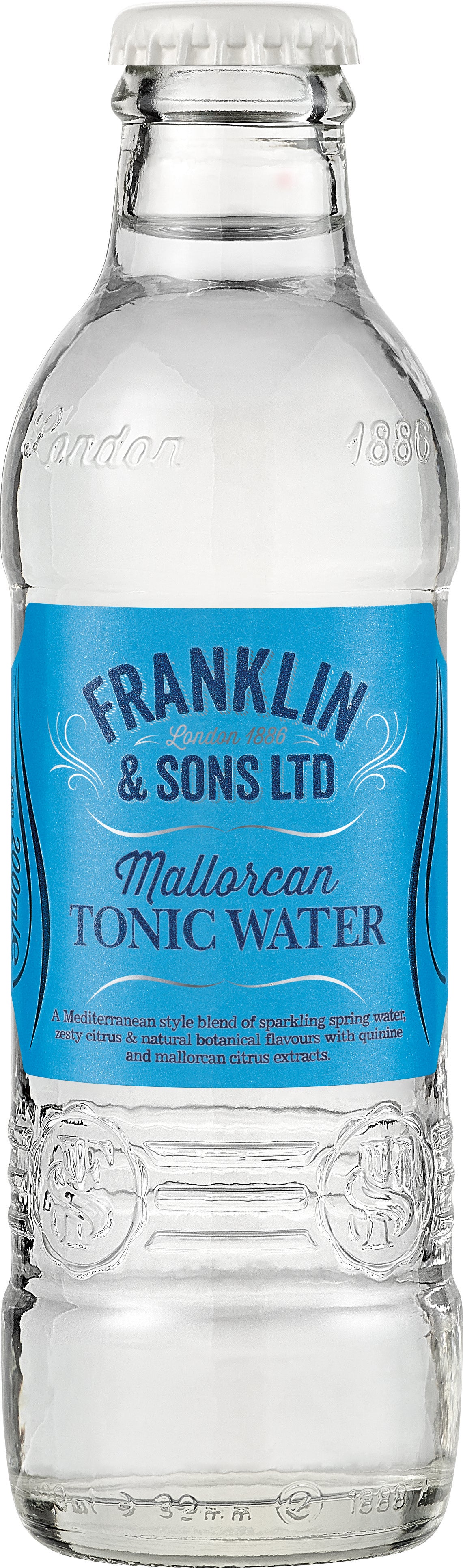 Franklin & Sons Mallorcan Tonic Water (24 x 200ml bottles)