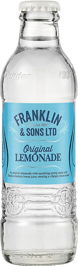 Franklin & Sons Original Lemonade (24 x 200ml Bottles)