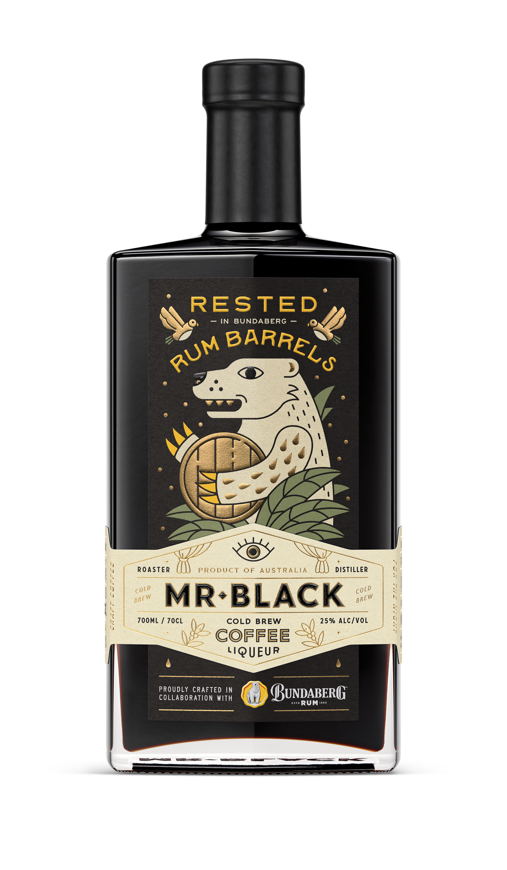 Mr. Black x Bundaberg Rum Barrel Cold Brew Coffee Liqueur
