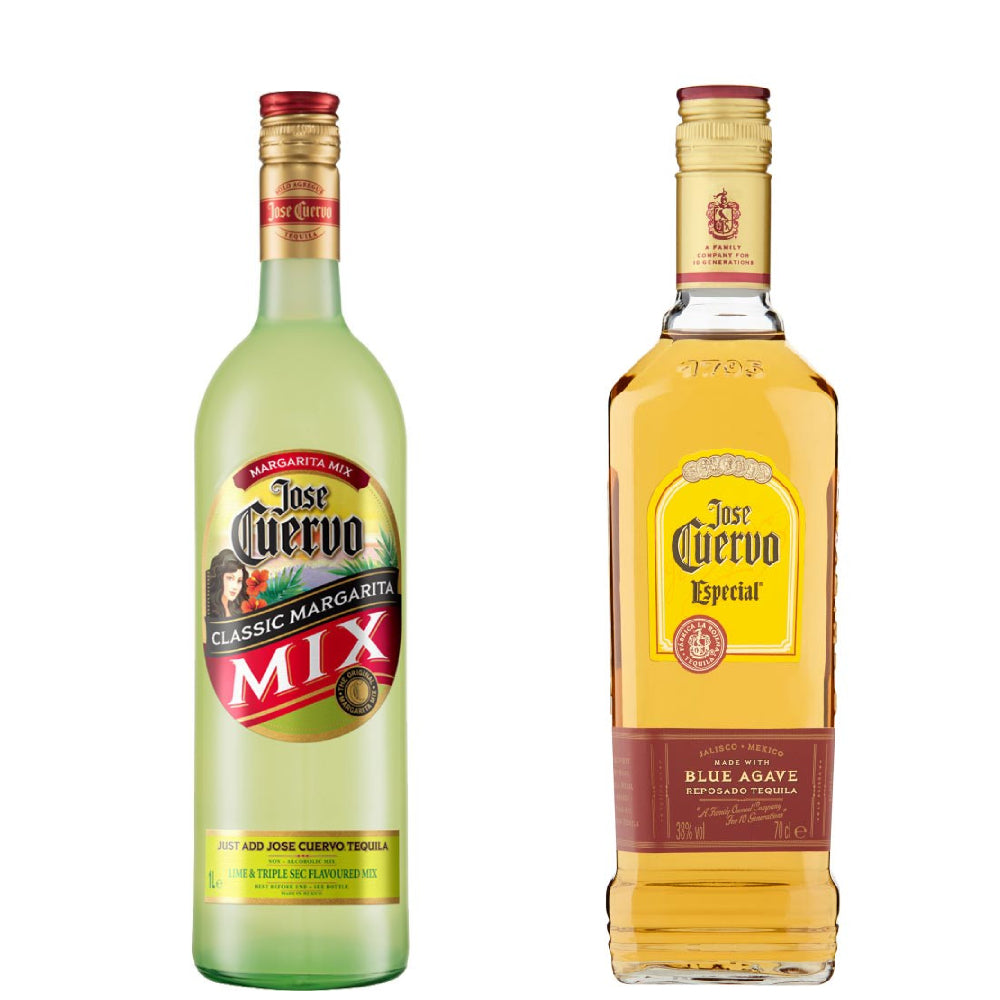 Jose Cuervo Especial Tequila 700 mL + 1000ml Margarita Mix (Bundle) - Image