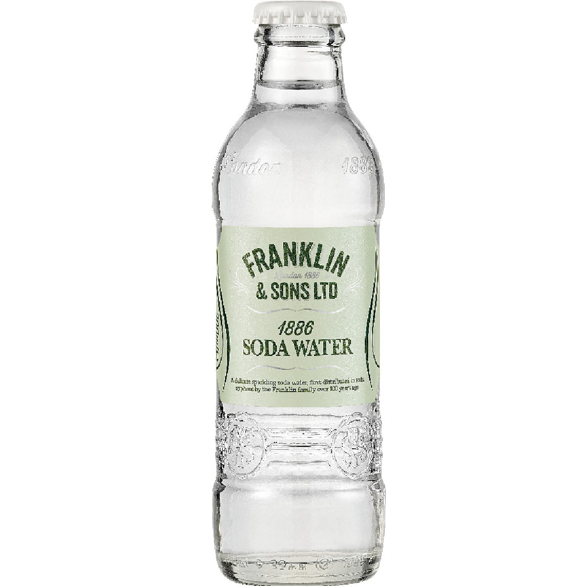 Franklin & Sons Tonic Water (Case of 24 x 200 mL) - Soda Water