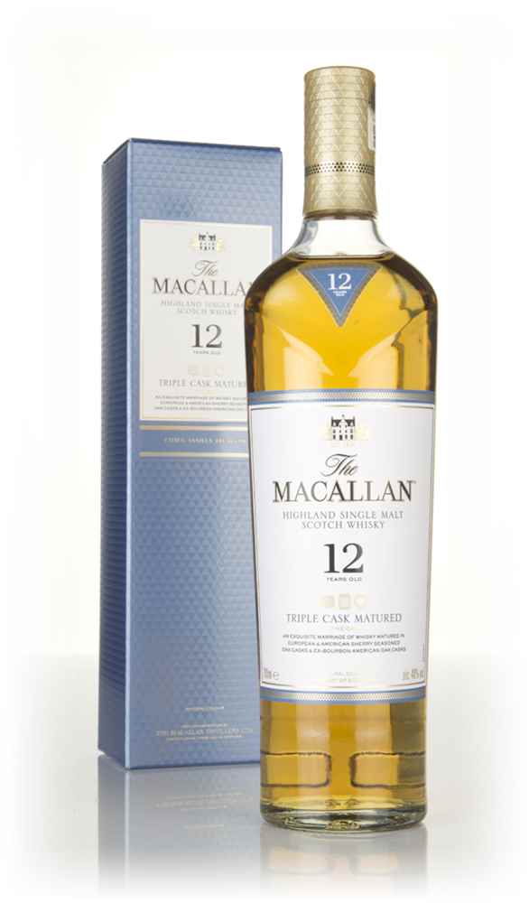Macallan Triple Cask Matured 12 Years Old High Single Malt Scotch Whisky